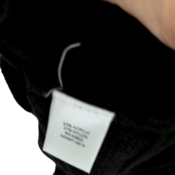 CHRISTOPHER&BANKS Black Boatneck Sweater - Picture 7 of 9